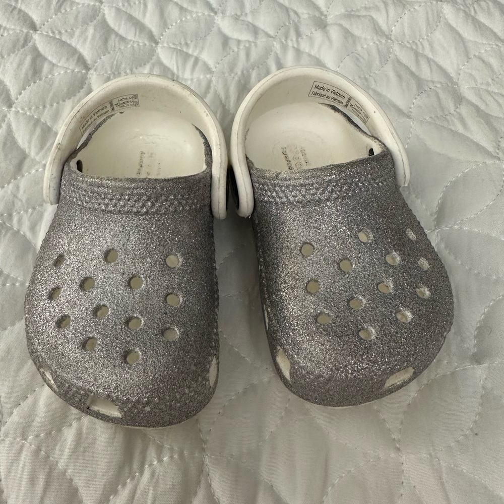 Crocs Classic Glitter Clogs